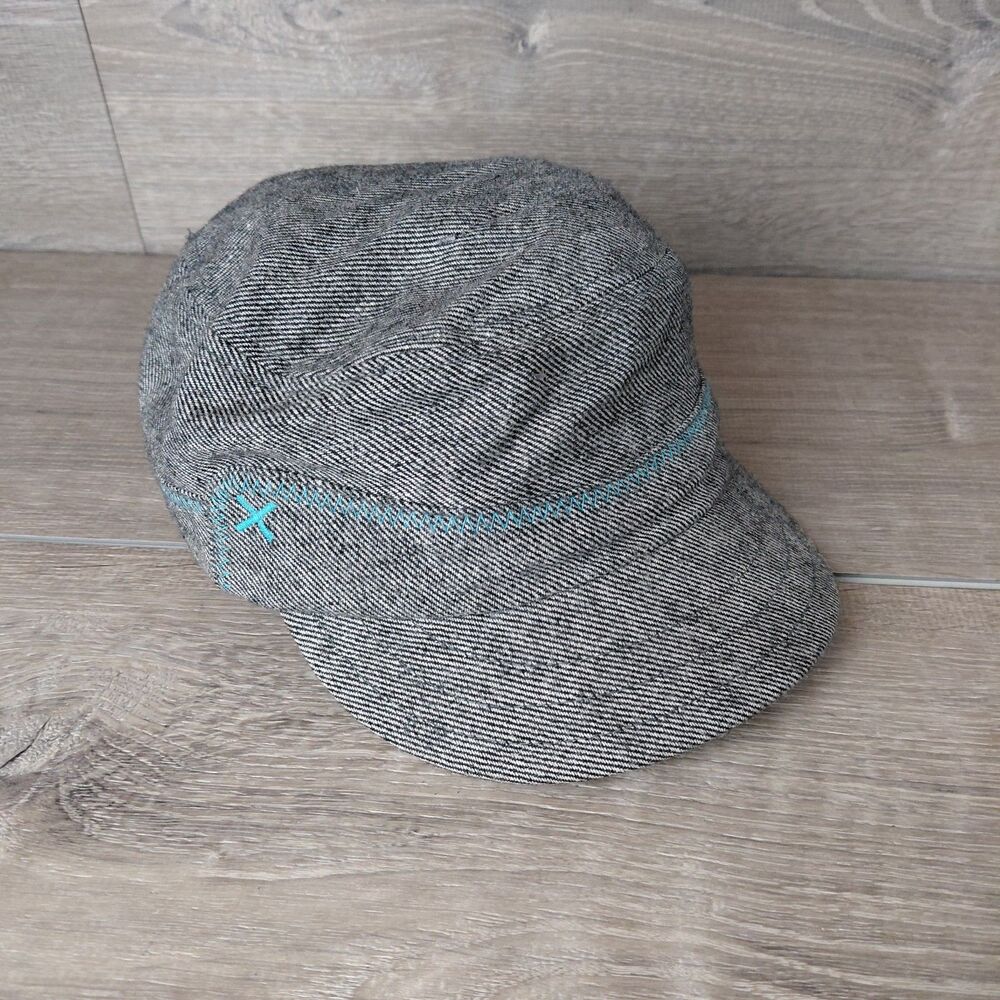 Outdoor Research Womens Gabby Cap Wool Blend Gray Hat Adjustable Breathable Warm